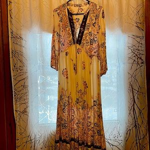 Free People boho maxi dress FINAl
